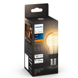 Philips A60 - lampadina connessa E27 Hue White Filament