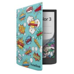 Funda Ebook 7,8" flip cover estampado comic para InkPad 4, InkPad Color 2 e InkPad Color 3