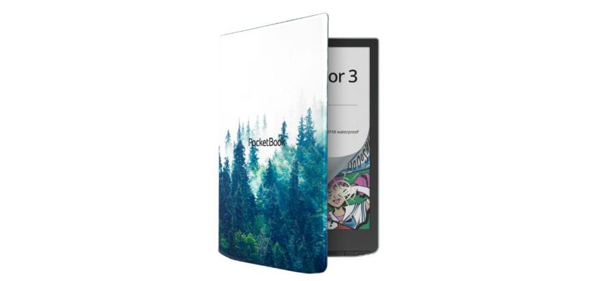 Funda Ebook 7,8" flip cover estampado Misty Forest para InkPad 4, InkPad Color 2 e InkPad Color 3