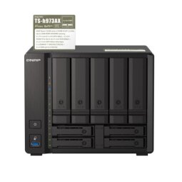 9-bay NAS  AMD Ryzen V1500B 4C 8T 2.2GHz  32GB DDR4 SODIMM