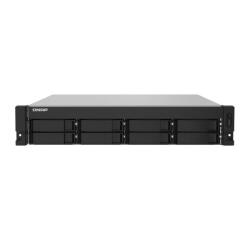 Qnap ts-832pxu nas rack (2u) ethernet lan aluminium, black al324