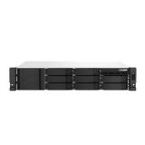 8-BAY SHORT-DEPTH RACKMOUNT NAS  AMD RYZEN V1000 SERIES V1500B 4C/8T  2.2GHZ  4GB DDR4 SODIMM RAM