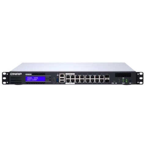 QGD-1600P: 16 1GBE POE PORTS WITH 2 RJ45 AND SFP+ COMBO PORT. (SUPPORT4 IEEE 803.3BT POE ++ PORTS, EACH PORT CAN SUPPLY 60W AND 12 IEEE