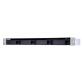 4-BAY QUAD-CORE 1.7 GHZ SHORT-DEPTH RACKMOUNT NAS WITH 100W POWER     SUPPLY  2GB DDR3 SODIMM RAM (MAX 8GB)  SATA 6GB/S  1X 10GBE SFP+ LAN