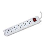 Multipresa 6 prese 2P+T 10/16 P40 con interruttore