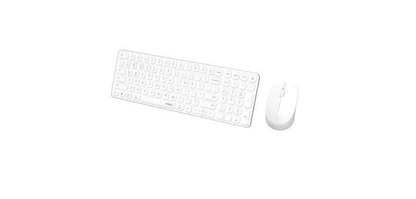 9310M - Set combo desktop ultra-sottile wireless multi-mode bianco