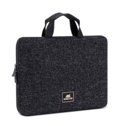 RIVACASE 7913 black Laptop sleeve 13.3  with handles / 12