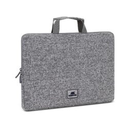 RIVACASE 7915 light grey Laptop sleeve 15.6  with handles / 12