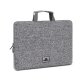 RIVACASE 7915 light grey Laptop sleeve 15.6  with handles / 12