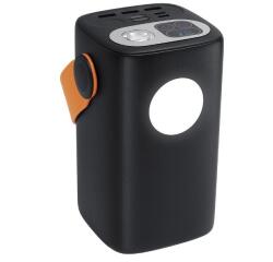 Power Bank 60.000 mAh supporto QC 3.0 e PD 100W, dotato di luci da campeggio integrate.