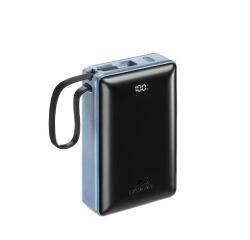 RIVACASE VA1097 20000 mAh  EU PD 65W Power Bank with built-in Cable for Laptops  12/24