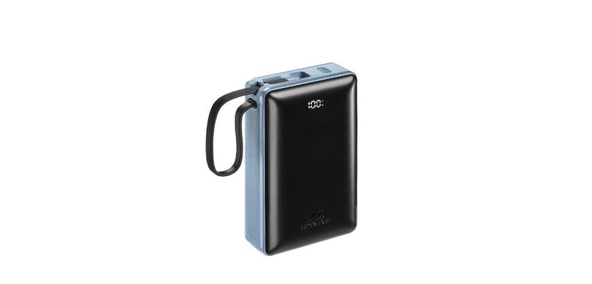 RIVACASE VA1097 20000 mAh  EU PD 65W Power Bank with built-in Cable for Laptops  12/24