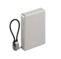 RIVACASE VA2617 10000 mAh  EU Magnetic Wireless 15W + PD20W Power Bank with USB-C Cable-strap  12/48