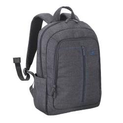 RivaCase 7560 Laptop Canvas Backpack 15.6  grey / 6