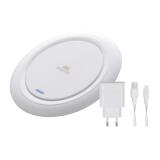 Rivacase VA4914 Caricabatterie per dispositivi mobili Smartphone Bianco USB Carica wireless Interno
