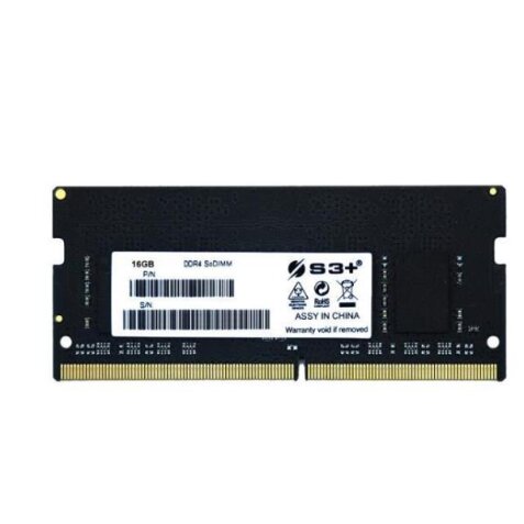 16GB S3+ SODIMM DDR4 Non-ECC 3200MHz CL22