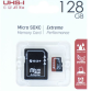 128GB S3+ MICROSDHC UHS-I U3 V30 ESSENTIAL WITH ADAPTOR