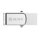 64GB S3+ PEN DRIVE USB-C/USB3 OTG COMBO STEEL