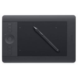 Wacom intuos pro small - digitizer - bluetooth, usb 2.0 - black