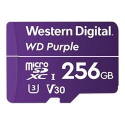 MICROSD WD PURPLE 256GB CLASSE 10