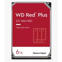 WD RED PLUS  3.5P 6TB 128MB (DK)