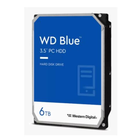 WD BLUE HDD 3.5 6TB SATA CACHE256MB