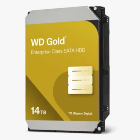 WD GOLD ENTERPRISE CLASS SATA HDD 14TB 512MB CACHE