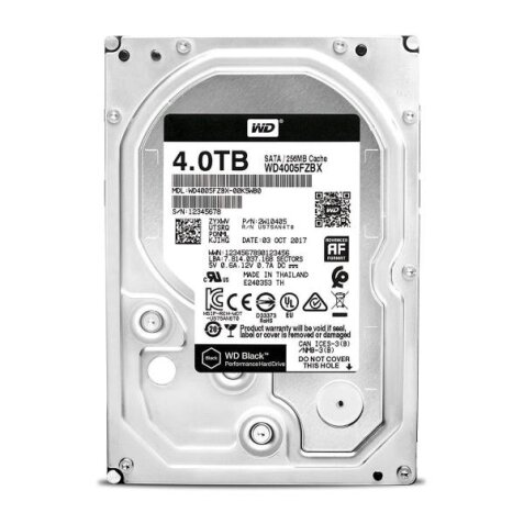 WD BLACK 3.5P 4TB SATA3 NAS (DK) - 5 ANNI DI GARANZIA