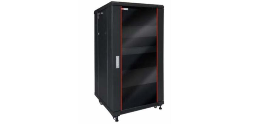 RACK A PAVIMENTO AUDIO/VIDEO RNV IP20 19 POLLICI 22U L600XP600  COLORE NERO