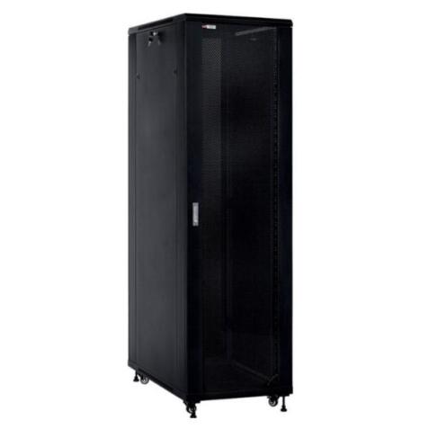 RACK A PAVIMENTO SERVER RSB IP20 19 POLLICI 42U L800XP1000  SMONTATO COLORE NERO