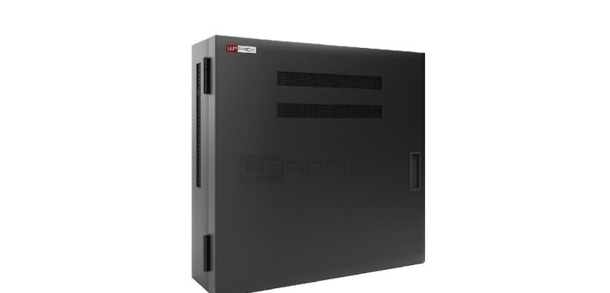 VERTICAL RACK 7+1 UNITS WXDXH: 643X200x622 MM RAL 9005  Max device depth   31cm