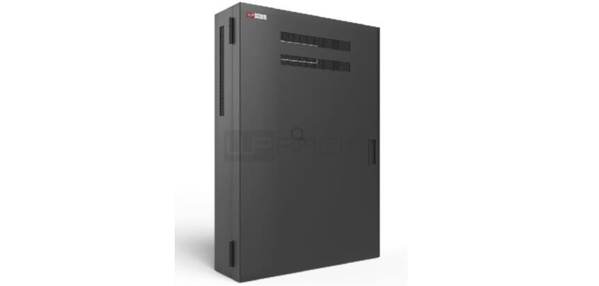 VERTICAL RACK 7+1 UNITS WXDXH: 643X200x942 MM RAL 9005  Max device depth   51cm