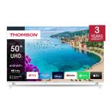 50 UHD 4K SMART ANDROID TV WHITE