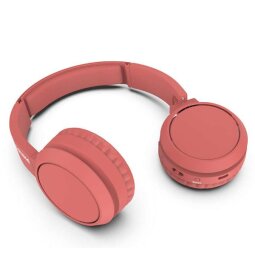 CUFFIE WIRELESS CON MICROFONO RED