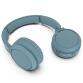 CUFFIE WIRELESS CON MICROFONO BLU