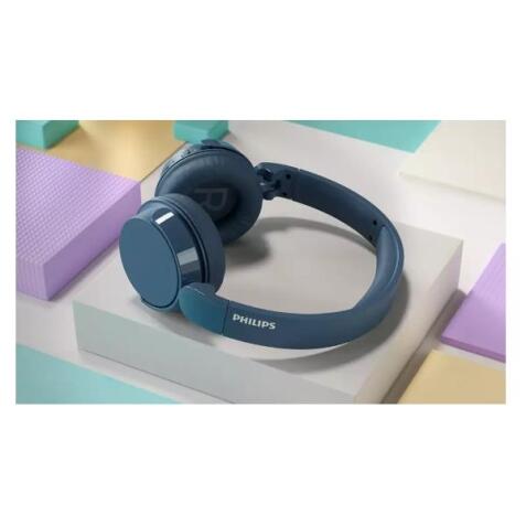 CUFFIA OVER-EAR WIRELESS BASS+ BLUE