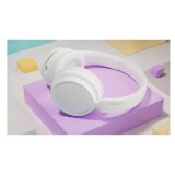 CUFFIA OVER-EAR WIRELESS BASS+ SERIE 5 WHITE