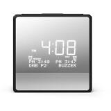 RADIOSVEGLIA FM/DAB+ CON FINITURA A SPECCHIO