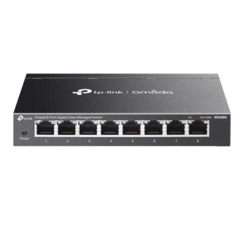 Omada 6-Port Gigabit Easy Managed Switch with 4-Port PoE+