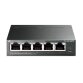 5-Port Gigabit Easy Smart Switch with 4-Port PoE+  4  Gigabit PoE+ PORTE  1  Gigabit Non-PoE PORTE  802.3at/af  65 W PoE Power Management