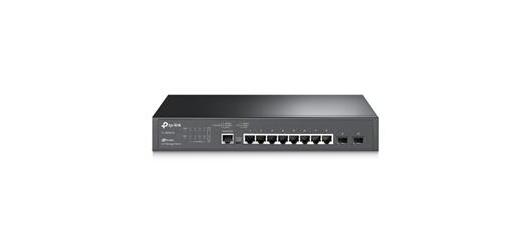 Switch gestionado con 8 puertos Gigabit L2 Lite JetStream  con 2 slots SFP Slots