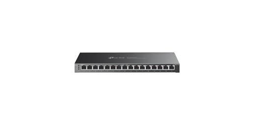 Conmutador inteligente Gigabit JetStream de 16 puertos con PoE+ de 8 puertos