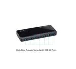 UH720 Hub de 7 Puertos USB 3.0 con 2 Puertos de Carga