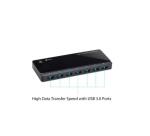 UH720 Hub de 7 Puertos USB 3.0 con 2 Puertos de Carga
