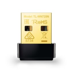 150Mbps Wi-Fi ADATTATORE USB   MISURA Nano  1T1R   2.4GHz  802.11b/g/n USB 2.0  1 antenna interna