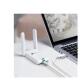 300Mbps  Wi-Fi USB   2T2R   2.4GHz 802.11b/g/n  cavo USB  2 antenne