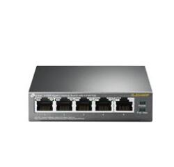 Switch de Sobremesa de 5 Puertos Gigabit con 4 puertos PoE
