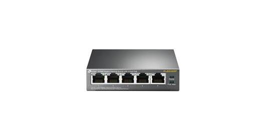 Switch de Sobremesa de 5 Puertos Gigabit con 4 puertos PoE