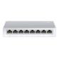 8-port 10/100M mini Desktop Switch  8 10/100M RJ45 porte