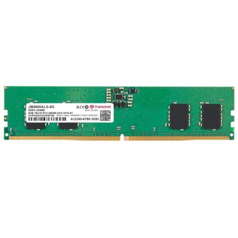 JM4800ALG-8G - DRAM DDR5 U-DIMM 4800MHz da 8GB, 1Rx16 1Gx16 CL40 1.1V